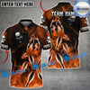 BlueJose Bowling And Pins Flame Reaper Drop Customized Name 3D Shirt (4 Colors)