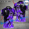 BlueJose Bowling And Pins Flame Reaper Drop Customized Name 3D Shirt (4 Colors)