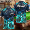 BlueJose Bowling And Pins Wanna Go to Hell Customized Name 3D Shirt (4 Colors)