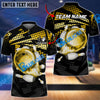 BlueJose Bowling And Pins Lightning Point Strike Customized Name 3D Shirt (6 Colors)