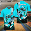 BlueJose Bowling And Pins Tiger Bowl Customized Name 3D Shirt (4 Colors)