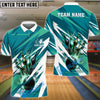 BlueJose Bowling And Pins Lightning Personalized Name Team Name 3d Shirt (4 Colors)