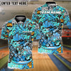 BlueJose Bowling And Pins Screaming Funny Graffiti Customized Name, Team Name 3D Shirt (4 Colors)