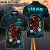 BlueJose Darts Fire Red Bull Personalized Name, Team Name Shirt (4 Colors)