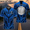 BlueJose Darts Silver Grimlock Multicolor Options Personalized Name Shirt (4 Colors)