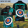 BlueJose Archery Maori Style Customized Name 3D Shirt (4 Colors)