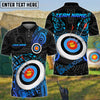 BlueJose Archery Maori Style Customized Name 3D Shirt (4 Colors)