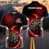 BlueJose Darts Future Mechanic Personalized Name, Team Name Shirt (4 Colors)