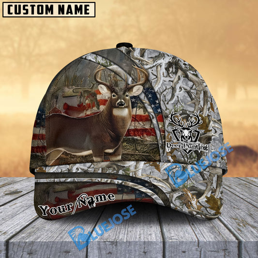 BlueJose American Deer Hunting Cap Multicolor Personalized Cap (6 color)