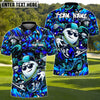 BlueJose Hip Hop Golf Ball Shirt, Customized Name & Team Name 3D Shirts (4 Colors)