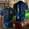 BlueJose Billiards 8 Ball Maori Gold Personalized Name, Team Name Unisex Shirt (4 Colors)