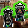 BlueJose Billiards 8-Ball Pool Only The Tip I Promise Ver Triangle Rack Personalized Name, Team Name Unisex Shirt (4 Colors)