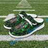 BlueJose Billiards Ball 8 & 9 Fire Skull US Flag Mesh Dude Shoes (6 Colors)