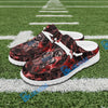 BlueJose Billiards Ball 8 & 9 Fire Skull US Flag Mesh Dude Shoes (6 Colors)