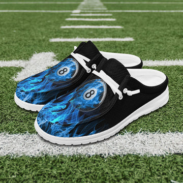 BlueJose Billiards Ball 8 Heavenly Flame Mesh Dude Shoes (4 Colors)