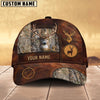 BlueJose Deer Leather Target Multicolor Options Personalized Name 3D Cap