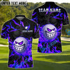 BlueJose Savage Smile Swing Golf Polo Shirt Customized Name, Team Name 3D Shirts (4 Colors)