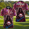 BlueJose Dark Thunder Reaper Golf Polo Shirt Customized Name, Team Name 3D Shirts (4 Colors)