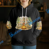 BlueJose Personalized Skeleton Road Trip Camping Hoodie
