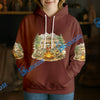 BlueJose Personalized Skeleton Road Trip Camping Hoodie