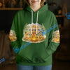 BlueJose Personalized Golden Retriever Camper Life Hoodie