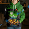 BlueJose Personalized Bear Campfire Adventure Hoodie