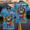 BlueJose Darts Cool Dartboard Graffiti X-eyes Design Personalized Name, Team Name Unisex Shirt (4 Colors)