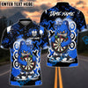 BlueJose Darts Graffiti Valentine Bear Dartboard Hug Love Power Art Personalized Name, Team Name Unisex Shirt (4 Colors)