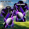 BlueJose Golf Thunder Sport Theme Design Personalized Name, Team Name 3D Shirt (4 Colors)