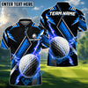 BlueJose Golf Thunder Sport Theme Design Personalized Name, Team Name 3D Shirt (4 Colors)