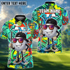 BlueJose Golf Beer Crown Pool Tee Funny Bar Personalized Name, Team Name 3D Shirt (6 Colors)