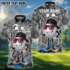 BlueJose Golf Beer Crown Pool Tee Funny Bar Personalized Name, Team Name 3D Shirt (6 Colors)