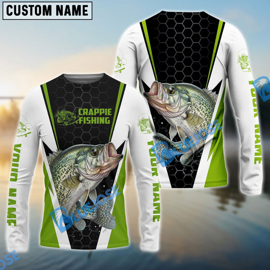 BlueJose Crappie Fishing Jerseys Crappie Custom 3D Shirts