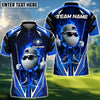 BlueJose Golf Flaming Ball Cool Style Personalized Name, Team Name 3D Shirt (4 Colors)