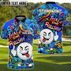 BlueJose Golf Funny Dartboard Cartoon Graffiti Style That's Some Bullshit Personalized Name, Team Name 3D Shirt (4 Colors)