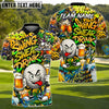 BlueJose Golf Beer Graffiti Character Funny Drunk Personalized Name, Team Name 3D Shirt (6 Colors)