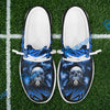 BlueJose Billiards Ball 8 Deadly Thunder Skull Mesh Dude Shoes (6 Colors)