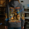 BlueJose Bigfoot Camping Camp More, Worry Less 3D Shirts