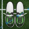 BlueJose Billiards 8-Ball Pitbull Flame Chain Mesh Dude Shoes (4 Colors)