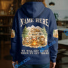 BlueJose Sloth Camping We Will Get There When We Get There Personalized Name Shirts