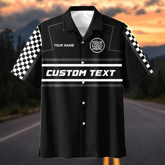 BlueJose Custom Photo I'm a Simple Man - I Like Racing And Believe in Jesus - Racing Shirt (9 colors)