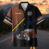 BlueJose Custom Photo Personalized Hot Rod Car This Is How I Roll Freedom Ride Hawaiian Shirt