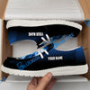 BlueJose Billiards Ball 8 Thunder White Tiger White Canvas Loafer Shoes (4 Colors)
