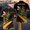 BlueJose Darts Bee Personalized Name, Team Name Shirt