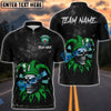 BlueJose Darts Joker Skull Master Personalized Name, Team Name Shirt (4 Colors)