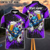 BlueJose Bowling & Pins Beer Party Funny Cartoon Customized Name, Team Name 3D Shirt (6 Colors)