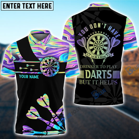 BlueJose Darts Colorful Personalized Shirt