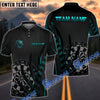 BlueJoses Darts Dragon Spike Bone Multicolor Customized Name Shirt (4 Colors)