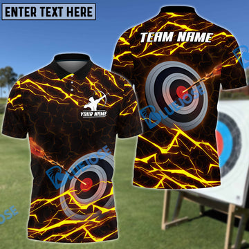 BlueJoses Archery Thunder Customized Name 3D Shirt (4 Colors)
