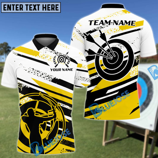 BlueJose Archery Target Customized Name 3D Shirt (4 Colors)